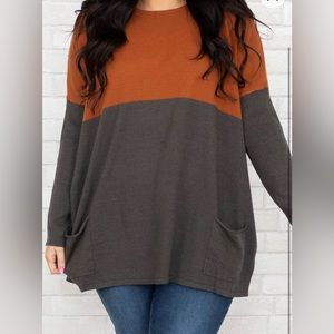 Chic Soul “Smooth Talking Sweater”, Amber Black